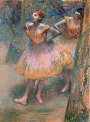 Zwei Tänzer (1893-1898) von Edgar Degas