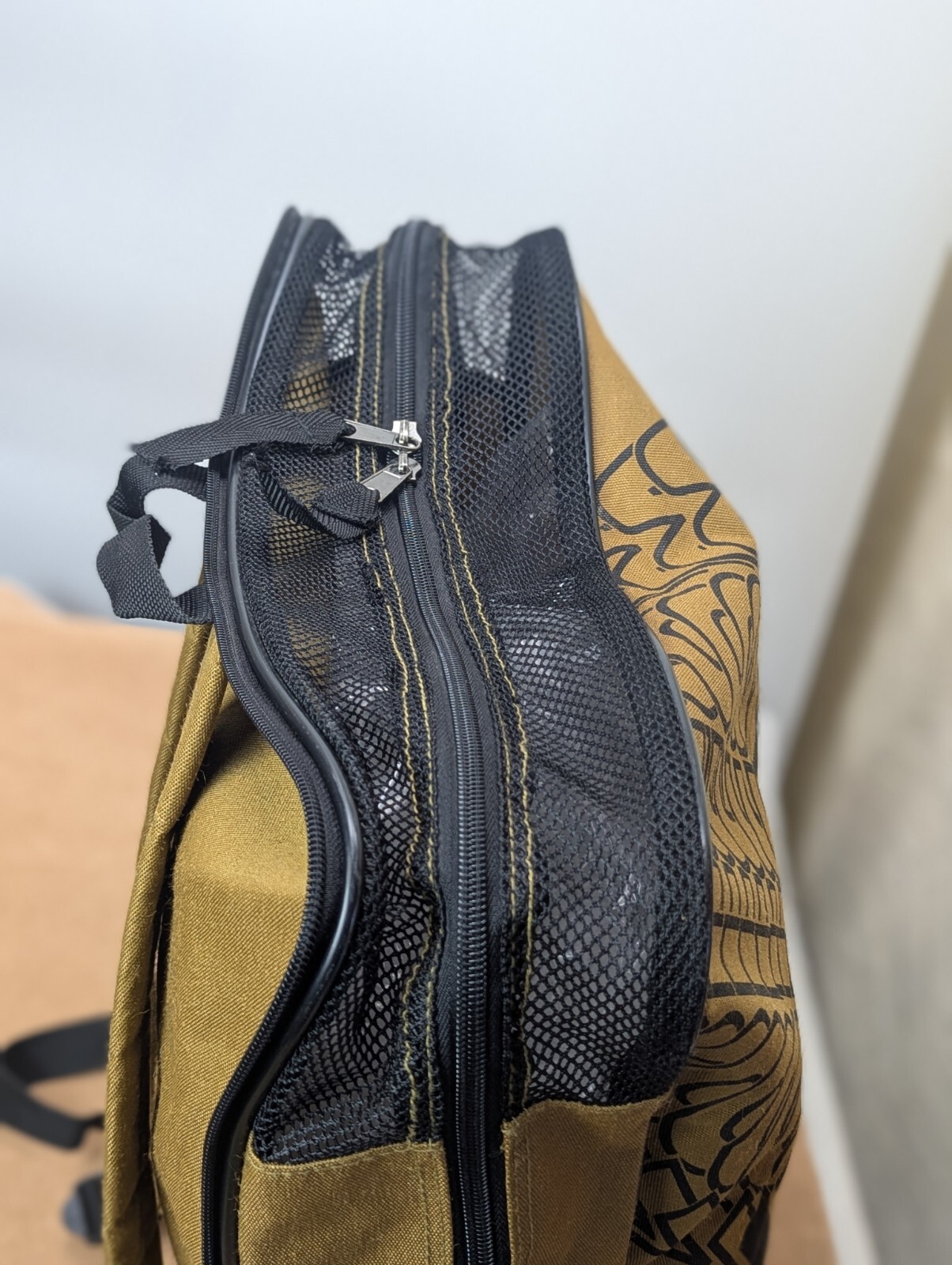 Volcom Backpack Vintage Multi Material Canvas Pla… - image 12