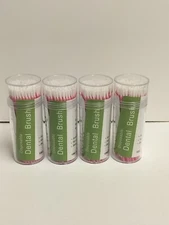 400 Pcs Pink Disposable Dental Micro Applicators Fluoride Applicator
