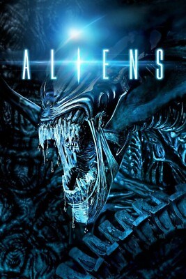 Affiche Film Alien 2 ET Extra Terrestrial #2 Steven Spielberg Papier Photo Satiné A3 297 Mm X 420 Mm Décoration Murale Film Culte