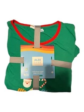 Aldi Gear Ladies Holiday Pajama Set Size Extra Large 2024 Edition XL