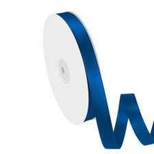 5/8" Width x 100 Yards Satin Ribbon Navy Blue Ribbon Perfect for DIY Craft Bo...