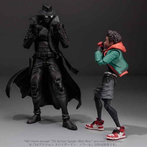 Japan Authentic Sentinel SV-Action Spider-Man Noir Action Figure - 第 15/16 張圖片