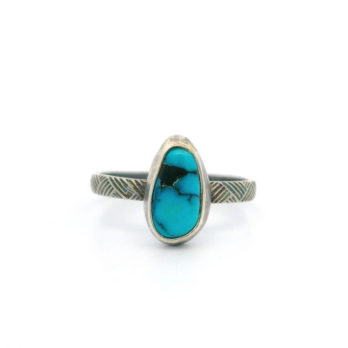 Incredible Waving Vintage Native American Navajo Sterling Silver Geometric Ring Old Incredible Waving Vintage Native American Navajo Sterling Silver Geometric Ring Old