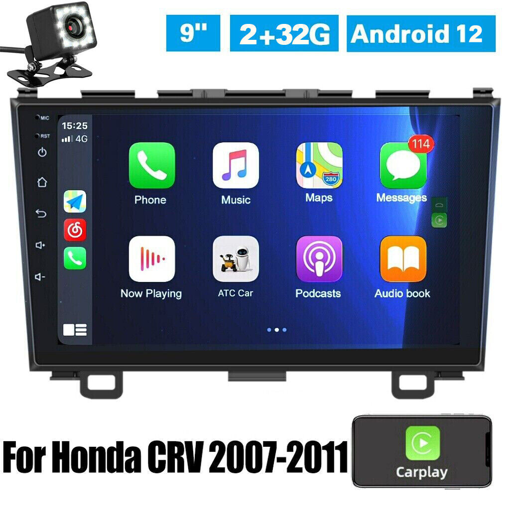9"Android 12 Car Radio Player GPS For Honda CRV CRV 20062012 Head Unit Carplay eBay