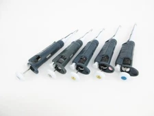LOT 5x GILSON PIPETMAN CLASSIC SINGLE CHANNEL PIPETTE P2 P10 P20 P200 P1000 VF+