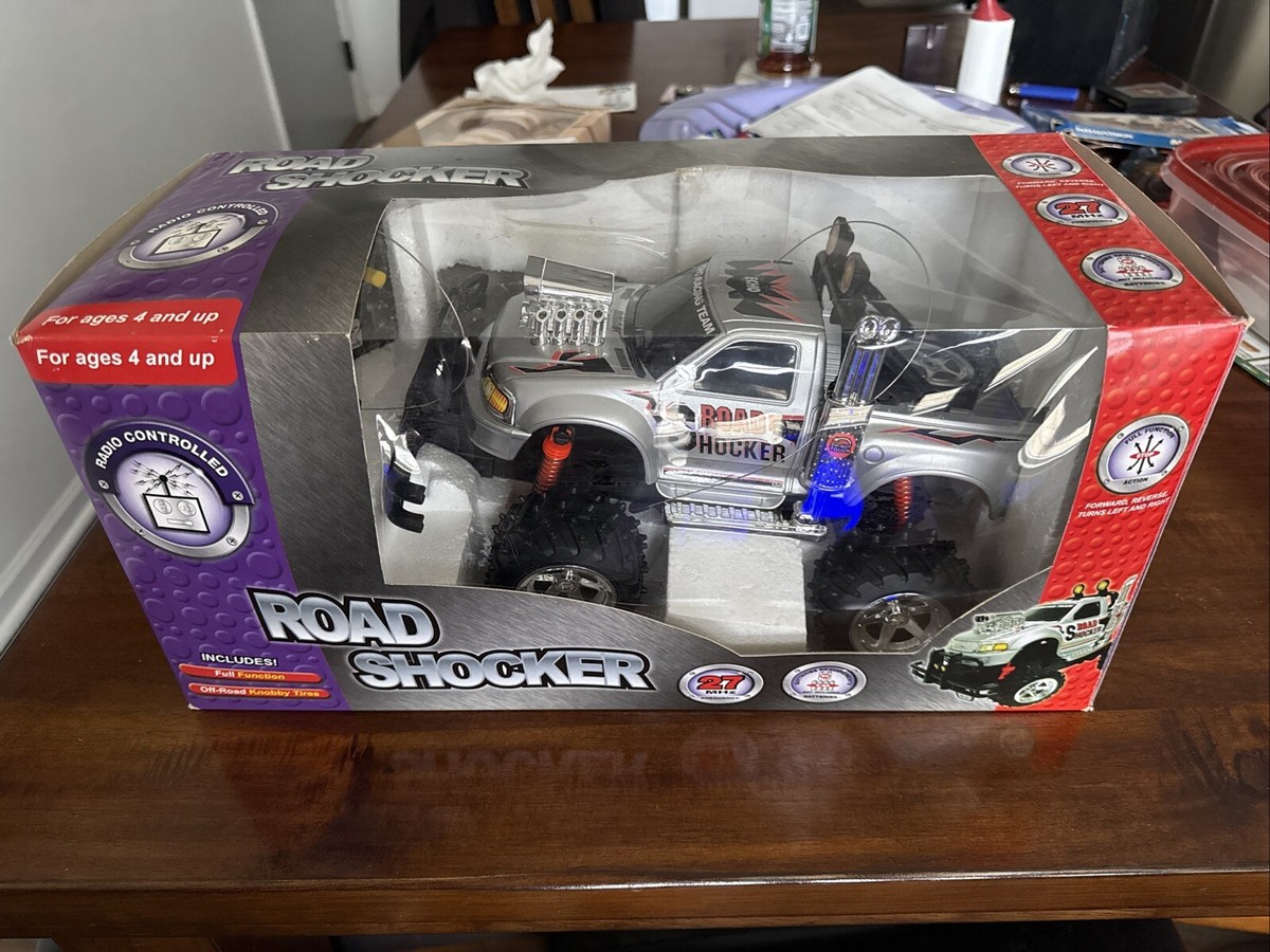 Road Shocker Radio Controlled Truck 1989 VINTAGE KB Toys 27mHz NIB