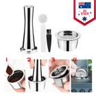 Coffee Capsule Stainless Steel Capsules Reusable Refillable Pods For ALDI AU