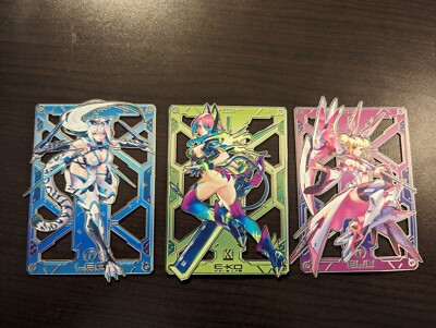 Yugioh TCG Mana Moon Amanda Lapalme Battle Doll Metal Field Center Complete Set 