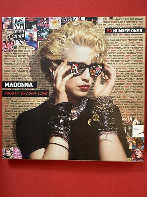 Madonna - Finally Enough Love (50 Number Ones) 6 LP Vinyl Box Missprint  