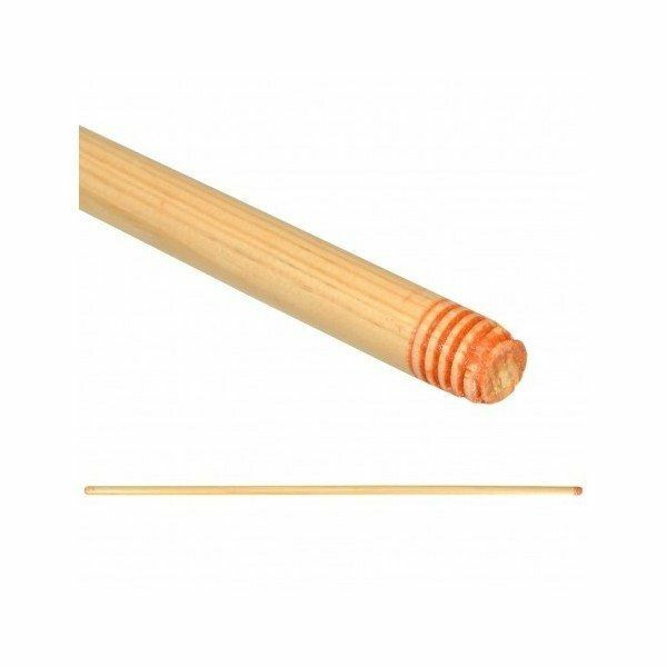 24 pezzi Asta Manico in Legno Naturale 130cm x Scopa Tira Acqua Spazzolone