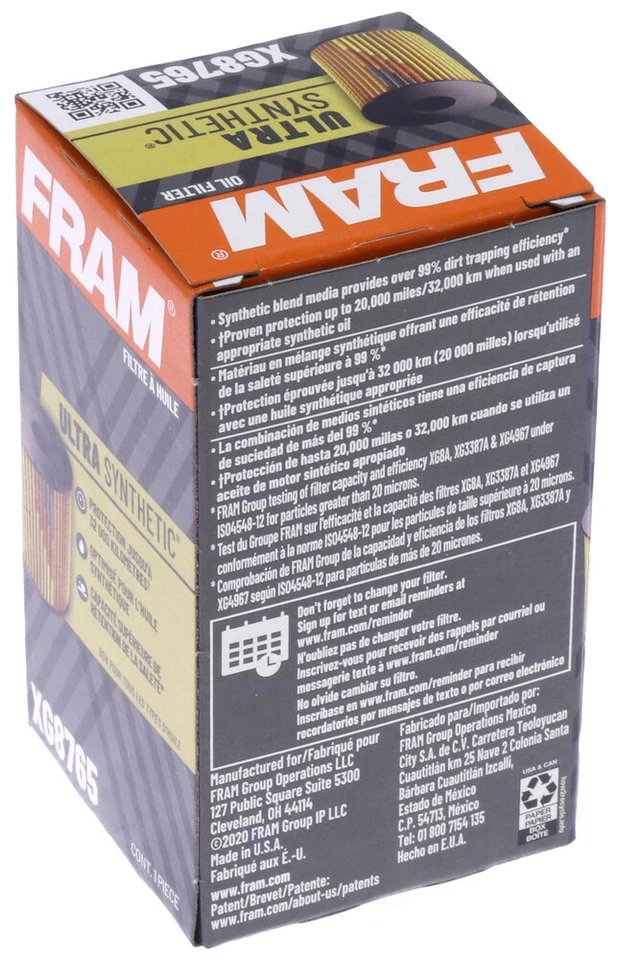 Filtro de aceite compatible con Saab 9-3 9-5 9-4X FRAM 2006-2011 Foto 3 de 4