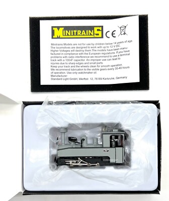 HOn30/HOe MinitrainS 1022 0-8-0 Henschel German Trench Locomotive