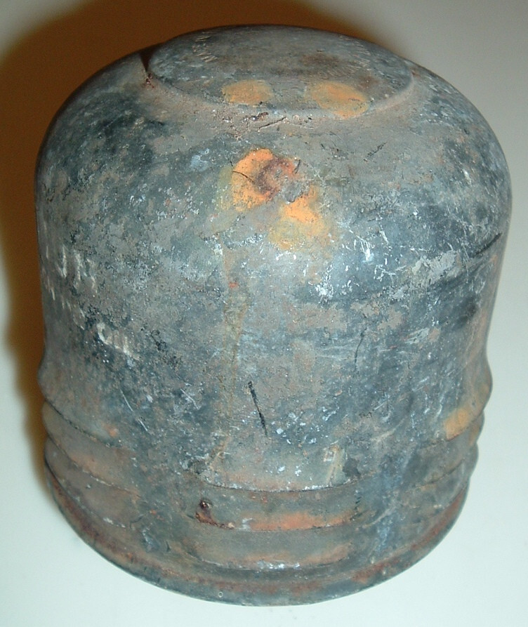 Vintage Antique auto oil breather filter car automobile domed louvered