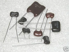 200 pF  5%  500V  RF SILVER MICA CAPACITORS - 10 pcs