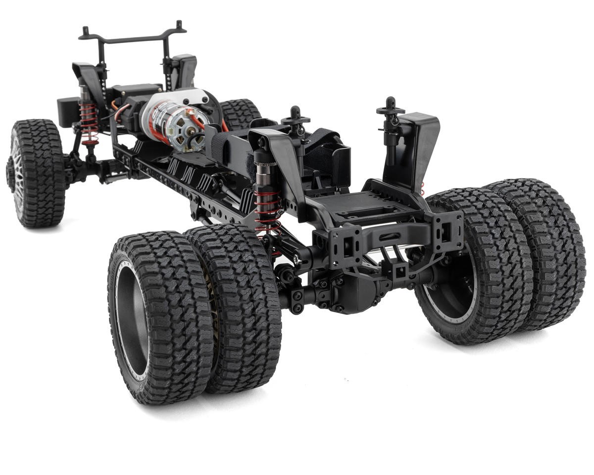 CEN F450 と　車載 トレーラー　（トラクサス scx10 rc4wd CEN Ford F450 SD KG1 Edition 1/10 RTR Custom Dually Truck (Blue