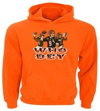 Joe Burrow Jamarr Chase Tee Higgins Bengals Hoodie Hooded Sweatshirt T-Shirt