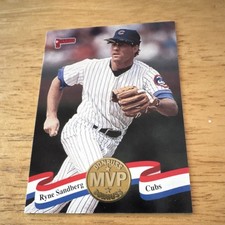 Donruss 1992 MVP Ryne Sandberg Cubs MLB Insert Standard Baseball Card #MVP-22