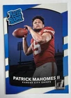 2017 Donruss Rated Rookie Patrick Mahomes #327