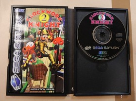 Sega Saturn Clockwork Knight 2 Complete inc Manual