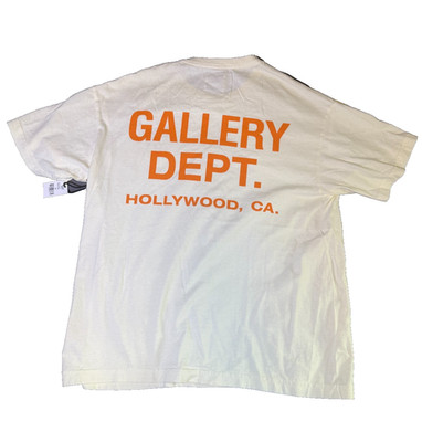 Gallery Dept Department Tee T-Shirt - SIZE M Medium - CREAM New w/Tags