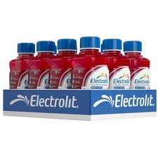 Electrolit, Electrolyte Beverage, Fruit Punch, 21 Fl Oz bottle Pack of 12
