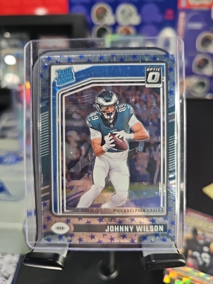 2024 Panini Donruss Optic - Rated Rookie Johnny Wilson #256 Stars Prizm (RC)