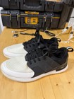 True Linkswear Mens Lux G Spikeless Golf Shoes White/Black Sz 12 — photo 1