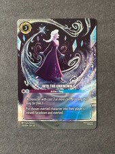 Disney Lorcana Reign of Jafar Enchanted - Into the Unknown 223/204 Elsa Frozen