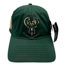 Pro Standard Milwaukee Bucks Hat Cap Strapback Adjustable Green Leopard Cheetah