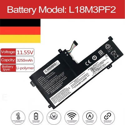 L18M3PF2 Akku für Lenovo IdeaPad L3-15IML05 Tanch L340-15IWL S540-15 L340-15