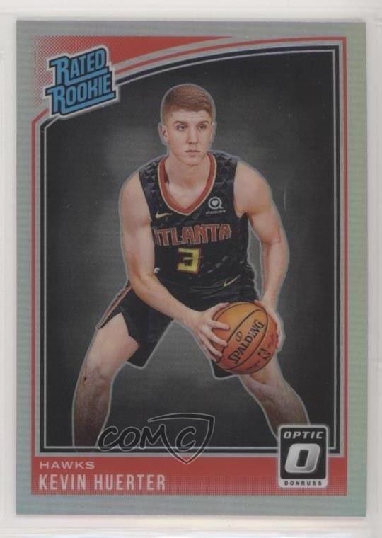 2018-19 Panini Donruss Optic Rated Rookie Holo Prizm Kevin Huerter #184 0x49