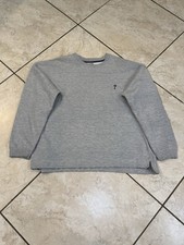 Vintage Guess Top Quality Heather Gray Activewear Sweatshirt Women's L