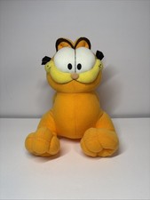 Garfield The Cat Play By Play Paws Approx 8" Stuffed Animal Seated Plush