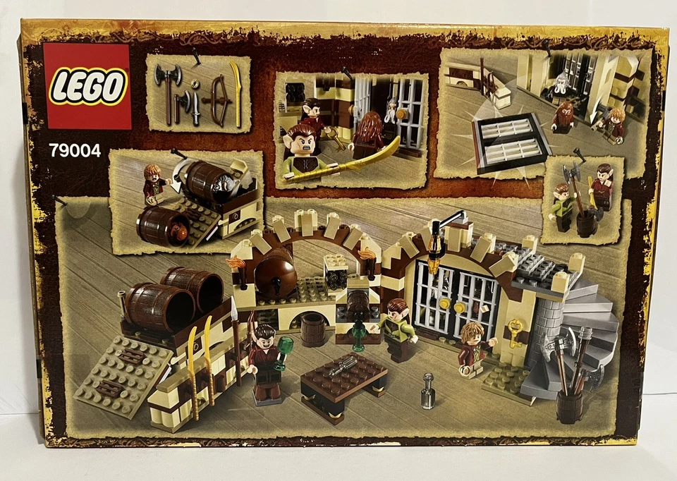 LEGO 79004 The Hobbit: Barrel Escape Brand LOTR Retired new factory sealed - Image 2 of 4