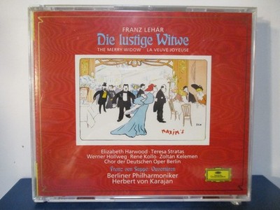 Lehar: Die Lustige Witwe / Merry Widow - 2 CD Set - NEW SEALED - 26-561