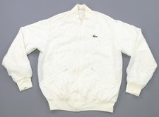 Rare Vintage CHEMISE LACOSTE Full Zip Nylon Track Jacket 70s 80s France White 4