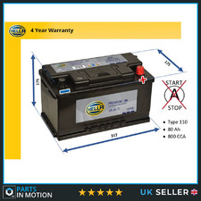 Battery fits CHEVROLET ORLANDO CRUZE TAHOE CAMARO CAPTIVA TRANS SPORT Hella 110