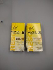 Lot Of 2 Bach Rescue Remedy Pet 0.7 fl oz Droppers Expires 09/2028