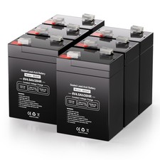 6V 4.5Ah Rechargeable Emergency Lighting Battery  SLA AGM Battery - Maintenanc...