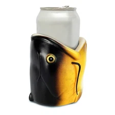 River's Edge Products Catfish Can Cooler, Insulated Double Wall 12oz Can Holder