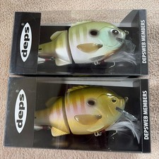 deps DEPSWEB MEMBERS Big Bait Set of 2 Feather Hook Joint Gil Lures