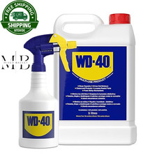WD-40 Multi Use Bulk Lubricant 5L Industrial Maintenance & Rust Protection Spray 10.00 per litre