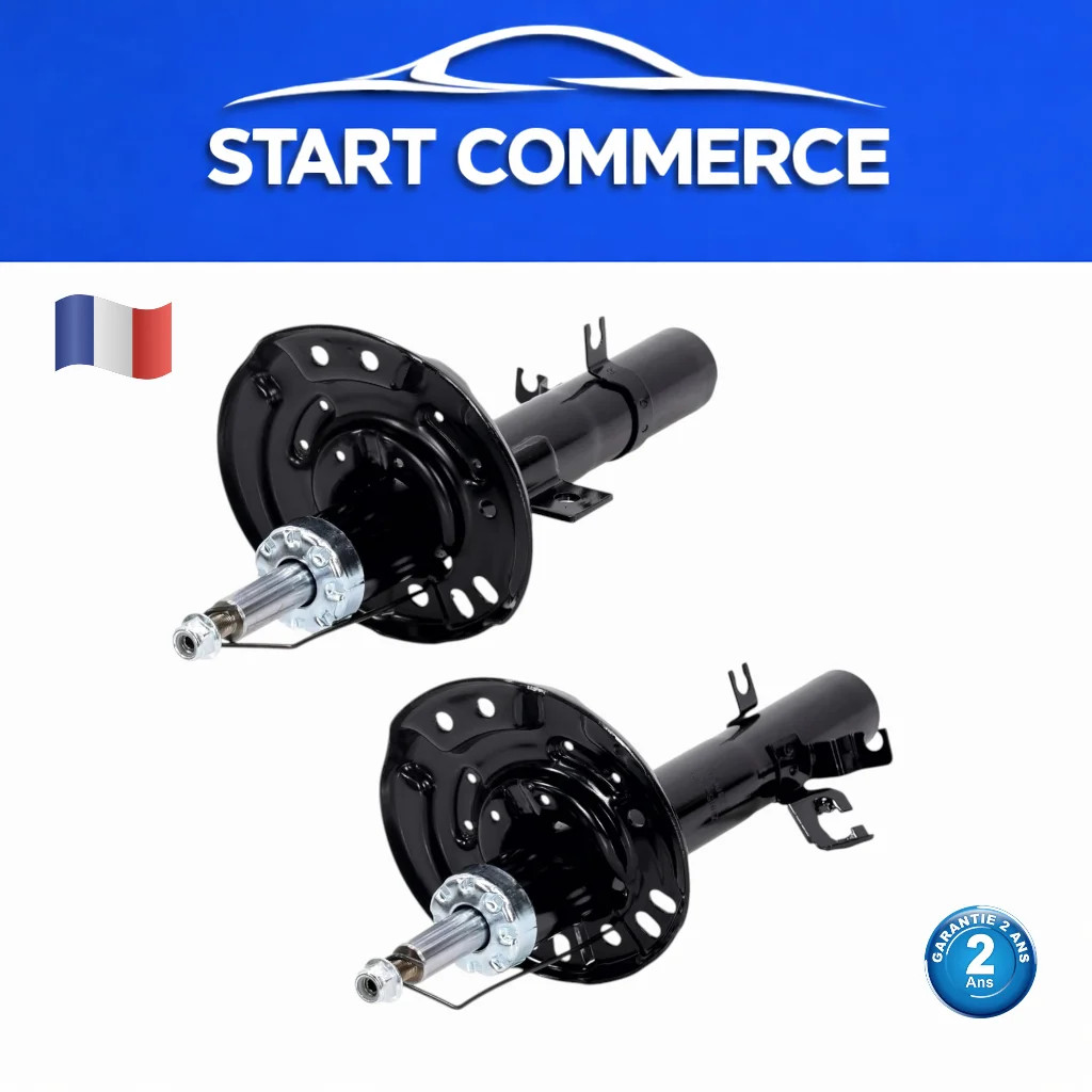 Amortisseur avant Qashqai II J11 pour stopper vibrations et bruits