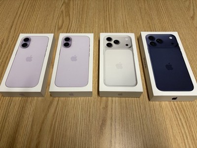 4X Apple iPhone 17 ProMax 512GB , 17Pro 512 Gb ,2X 17-256GB EMPTY BOXES ONLY