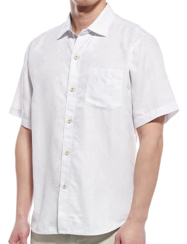 Tommy Bahama Island Zone COCONUT POINT KEEP IT FRONDLY CAMP Shirt $128 LARGE, L