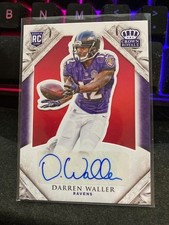 Darren Waller 2015 panini crown royale 177 Auto Rookie 77/99