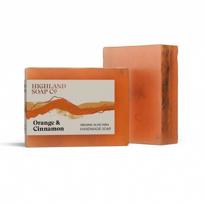 The Highland Soap Company Seife Sweet Orange & Cinnamon 150g
