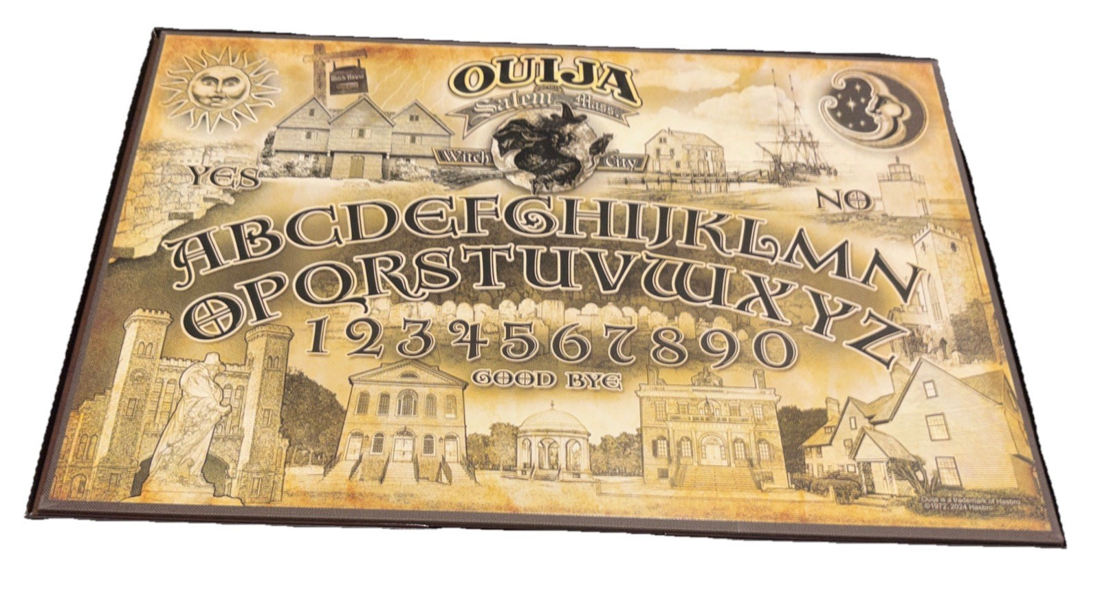 Ouija Board Winning Moves Salem Mass. "Hexenstadt" Edition