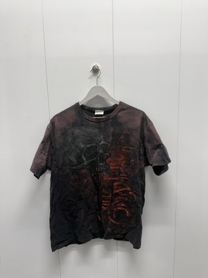 Bullet For My Valentine 2008 Tour T Shirt L Metalcore Band Skull Graphic Tee